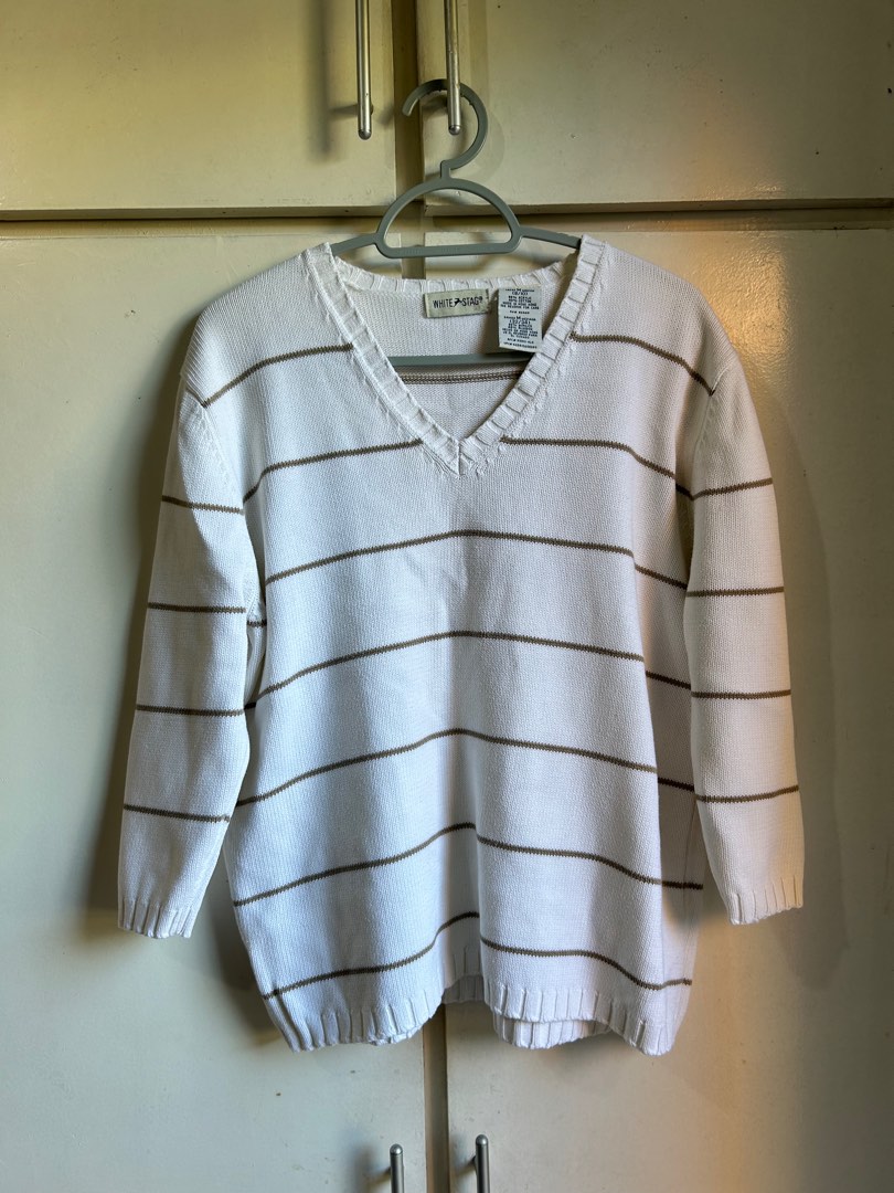 White Stag Sweater Women s Fashion Tops Longsleeves on Carousell