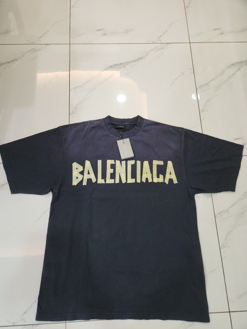 Authentic balenciaga t shirt clearance