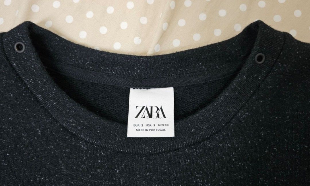 Original Zara Geometric Print Top, Women's Fashion, Tops, Longsleeves on  Carousell