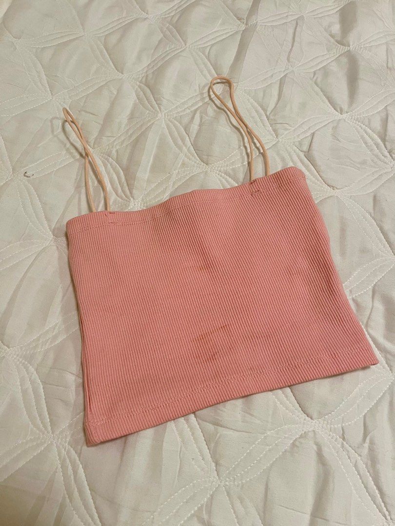 Zara Spag Strap Crop Top (Category: Others Tops) located in Quezon City. Submitted by daysoftheriver1122 (Listing ID 1294808799, Image 1). Description: Turn heads in this chic Zara spaghetti strap crop top! Like new and perfect for sizes XS to S. Elevate your style effortlessly. Perfect for casual and beach wear! .