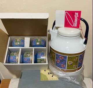 Zojirushi Thermos & CERAMICS teacups set