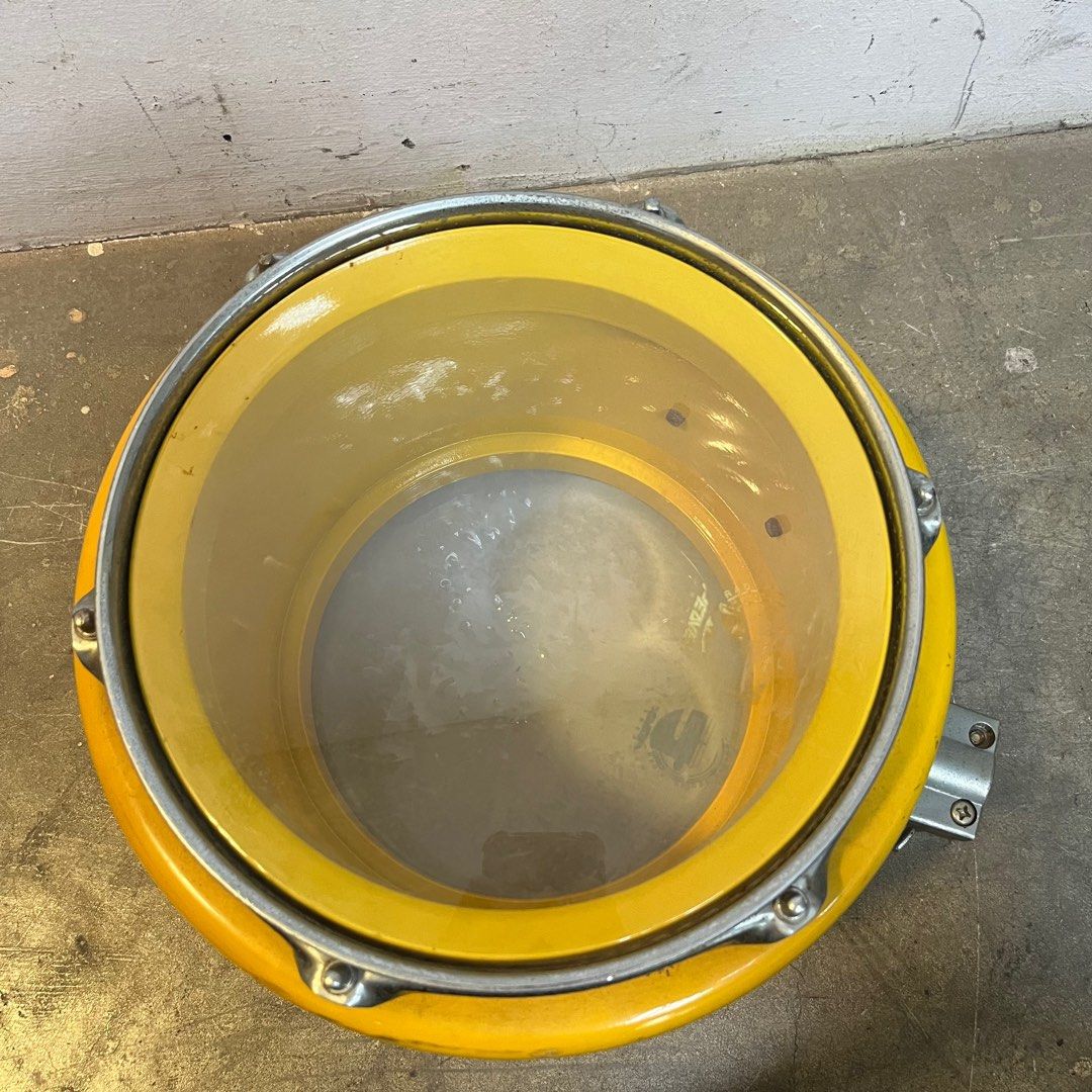 1994 Peavey RBS1 10” x 9” Drum Gloss Yellow, Hobbies & Toys, Music