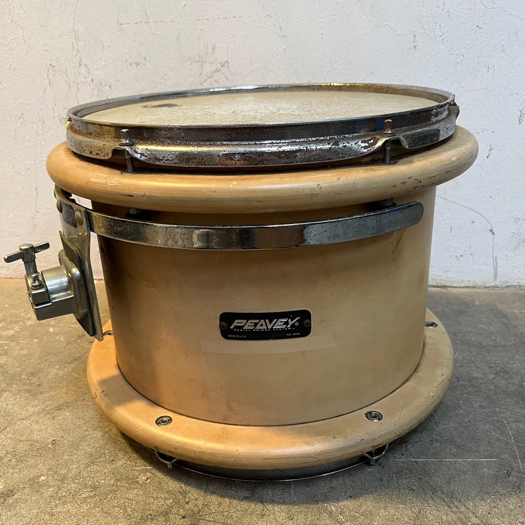 1994 Peavey RBS1 14” x 12” Drum Natural Satin, Hobbies & Toys, Music
