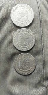 1 peso old coin 1972-1974