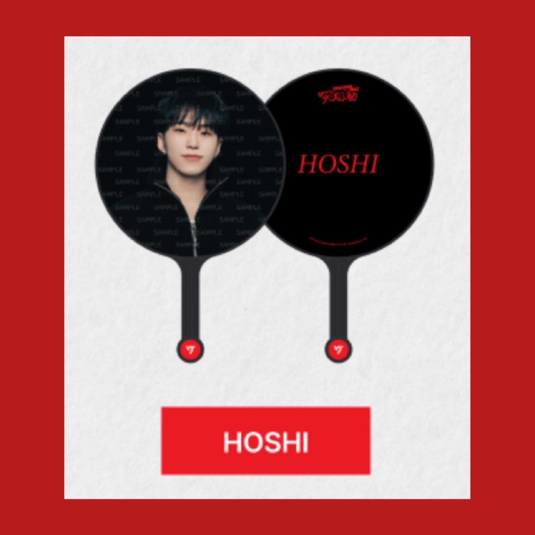 SEVENTEEN FOLLOW うちわ ピケット ジュン Kpop Seventeen Fan Support