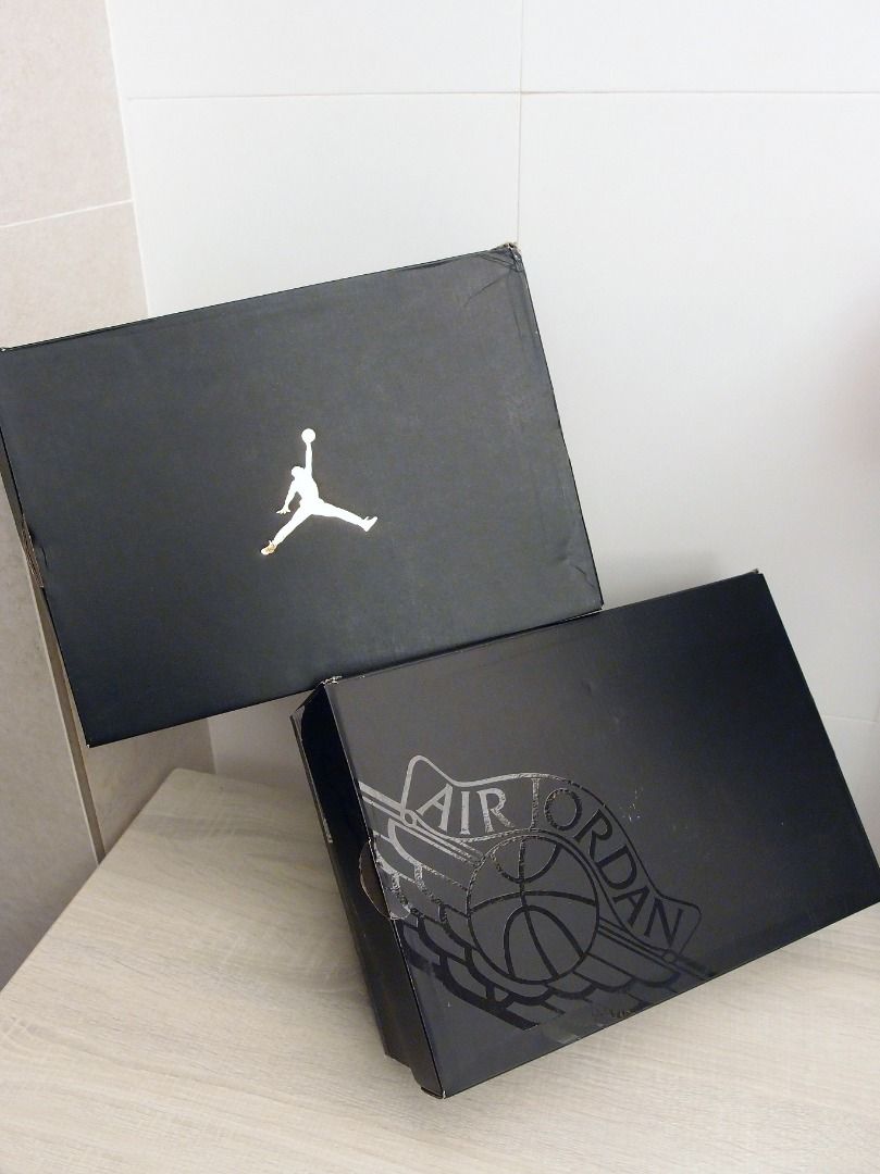 6 boxes Nike Air Jordan empty shoe box Carousell
