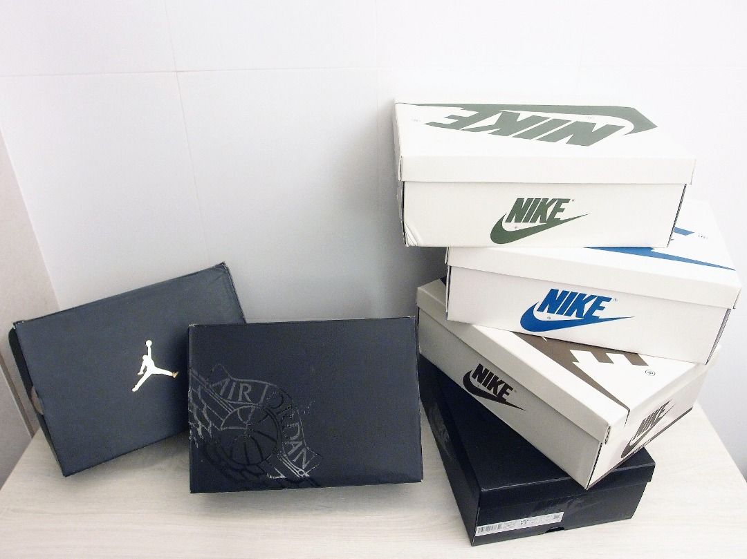 6 boxes Nike Air Jordan empty shoe box Carousell