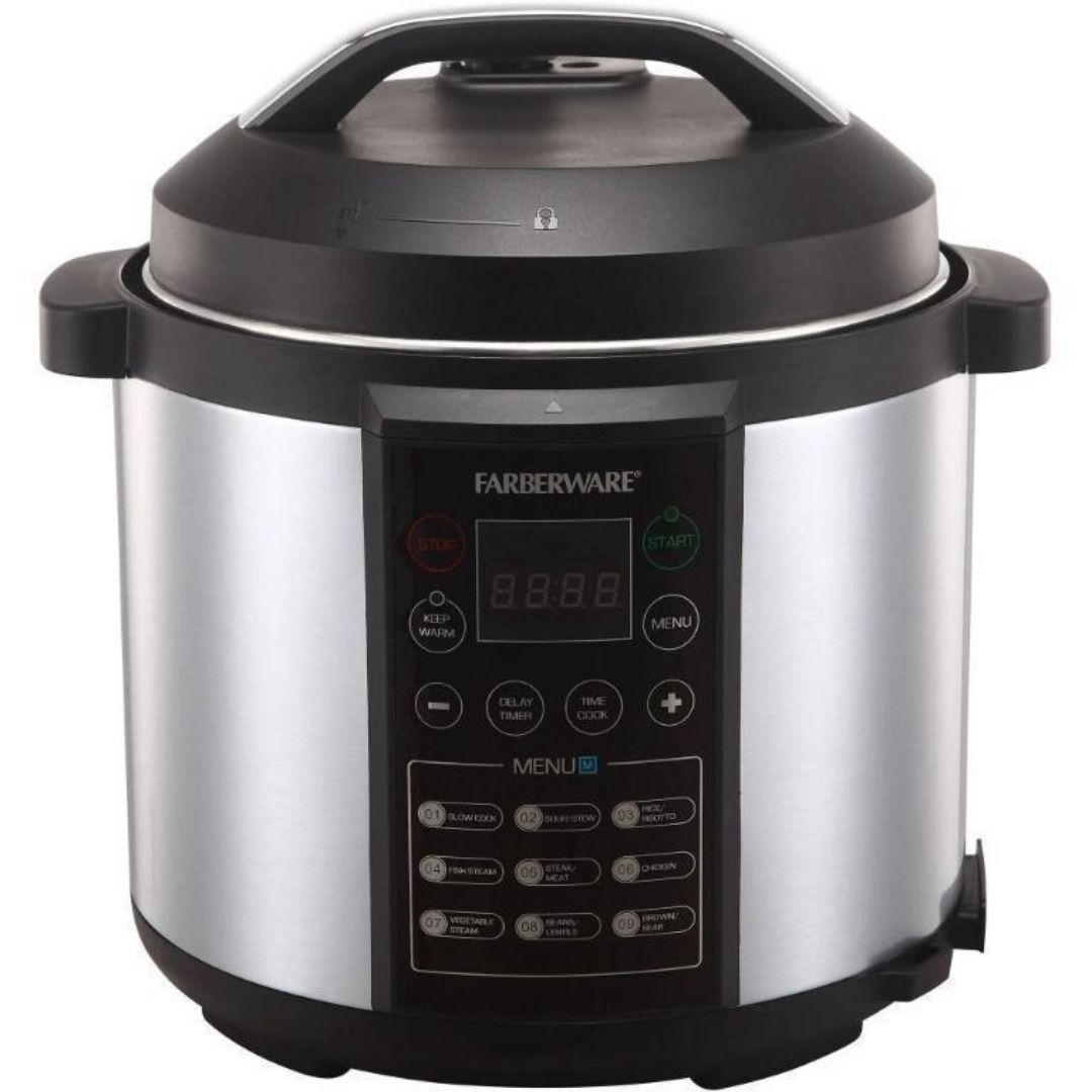 785 110V Rating US Plug Farberware 7 1 Programmable Pressure Cooker Model Number WM CS6004W IN STOCK