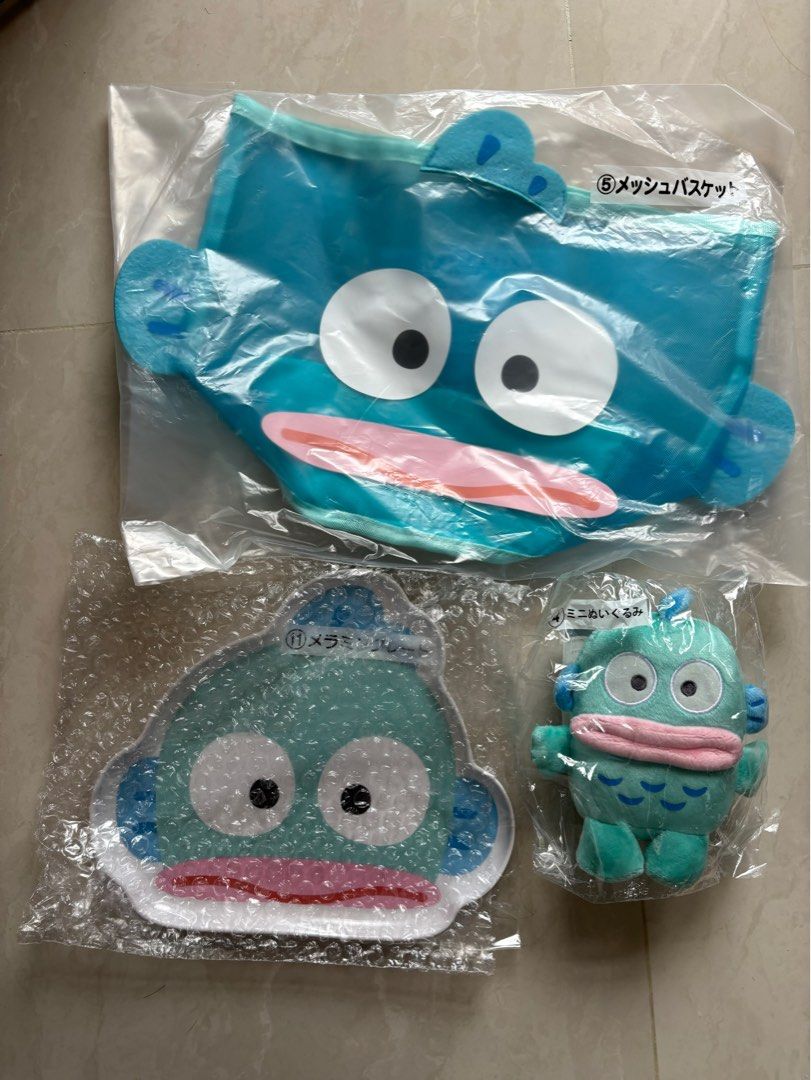 水怪Sanrio 一番賞碟公仔小籃子, 興趣及遊戲, 玩具& 遊戲類- Carousell
