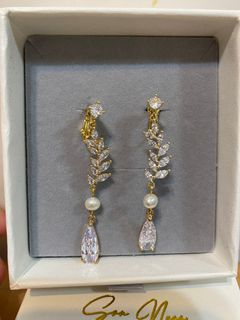 新娘耳環 son nyeo 耳夾款64242491708931110