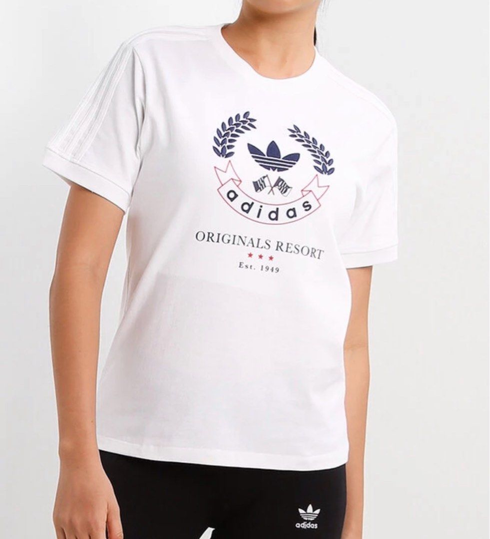 Ladies adidas originals t shirt online