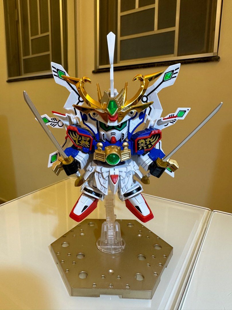 現貨已hold(順豐到付)「電鍍件已上模型蠟抗氧化」全新 Bandai Legend BB 武者號斗丸 BB戰士 SD Gundam RG ...