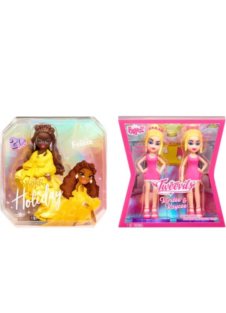 Bratz Minis (Category: Kids Toys) located in Taguig. Submitted by pixiewhimsy (Listing ID 1294963422, Image 3). Description: Mini Bratz Felicia and Tweevils.