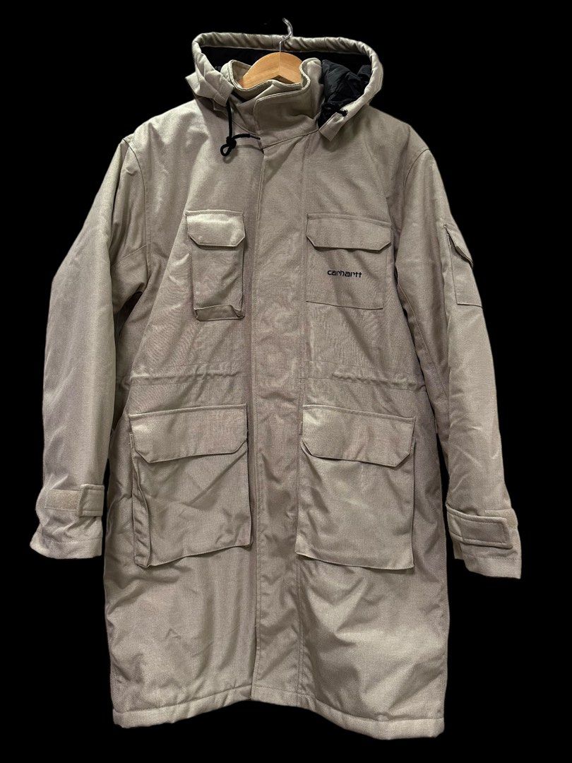 CARHARTT Cordura Quilted Parka Jacket Men s Fashion Coats Jackets and Outerwear on Carousell