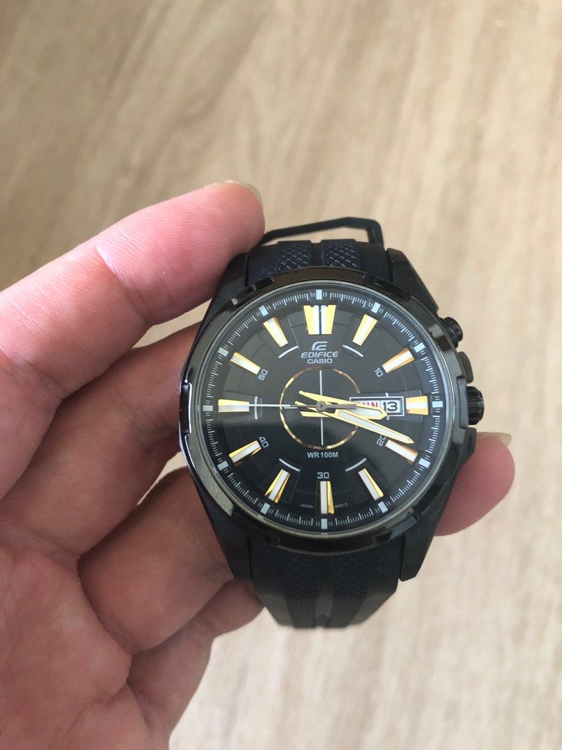 Casio Edifice EFR 102 Gold Black