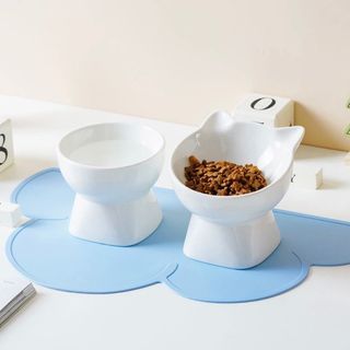 Cat Food & Water Bowls