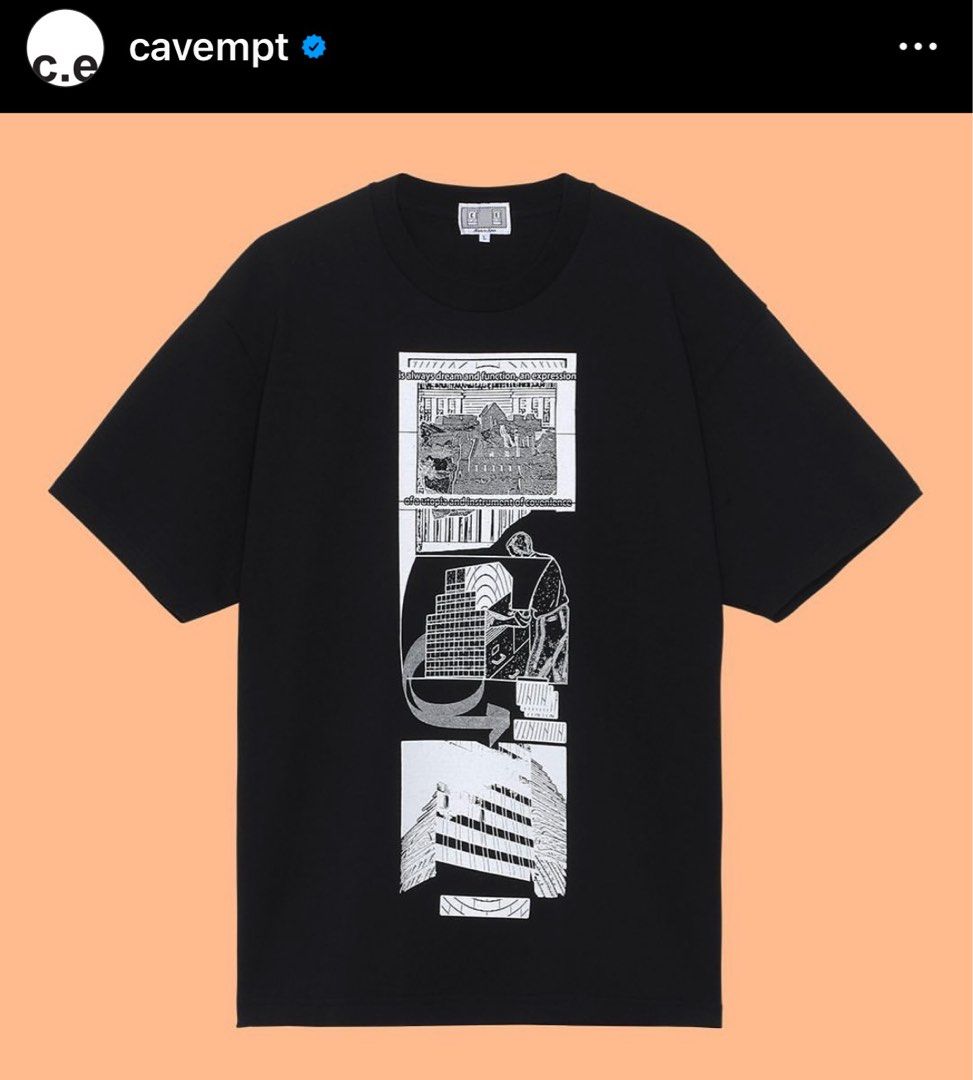 Cav Empt Cav Empt MD CONCRETE T – White ss'19 | Grailed