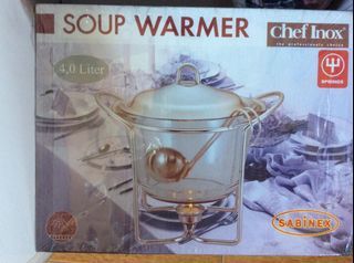 Chef Inox Sabinex Soup Warmer 4.0 Liters