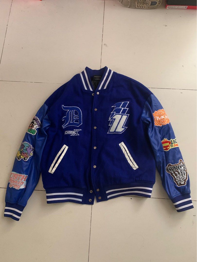 DBTK x Manila Grey - Varsity Jacket (Category: Activewear) located in Manila. Submitted by sewerfckinrat (Listing ID 1294884717, Image 2). Description: used a couple of times for gigs and shoots dm for inquiries and more boxy fit .