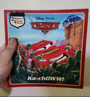 Disney Pixar Cars 2-in-1 Children's Story Book (Ka-chOWW + Blue Ramone)