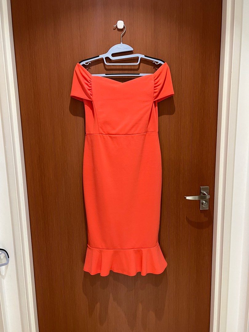 Dorothy perkins coral dress online
