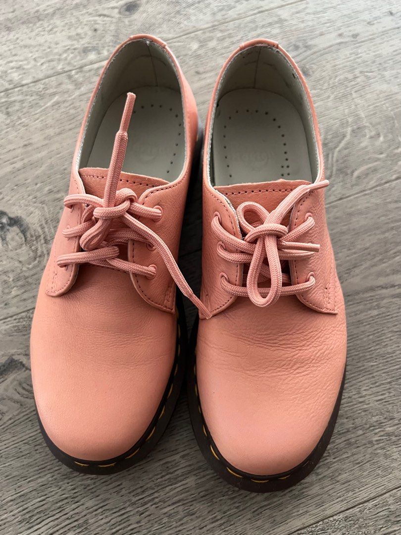 Dr Martens Pink Salmon Women s Fashion Footwear Sneakers on Carousell