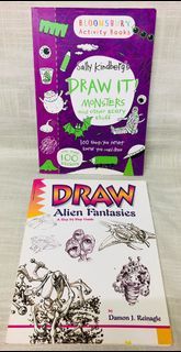 Draw It Monsters! and Draw Alien Fantasies Bundle