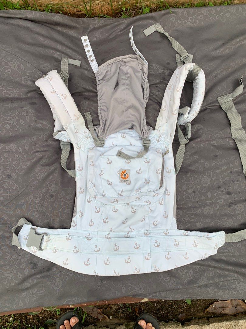 Ergobaby Ergo Backpack Ergobaby ORIGINAL BABY CARRIER Organic Collection SEA SKIPPER NEWBORN 3.2kg with infant insert 5 5 20kg HARGA NET SUDAH MURAH