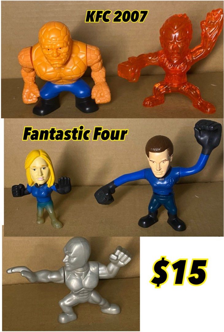 Fantastic four burger king toys shop
