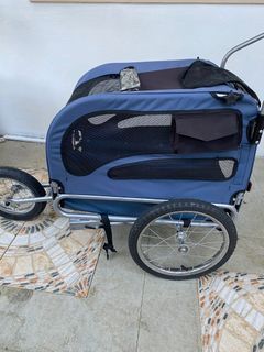 Foldable Pet Stroller and Bike Trailer