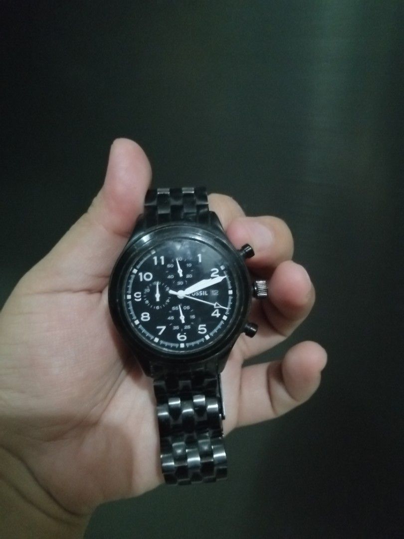 Fossil Men s watch no battery Men s Fashion Watches Accessories Watches on Carousell