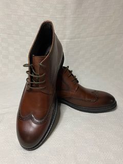 Frank Genuine Leather Dress Shoes Men’s Size 45 in Brown Leather