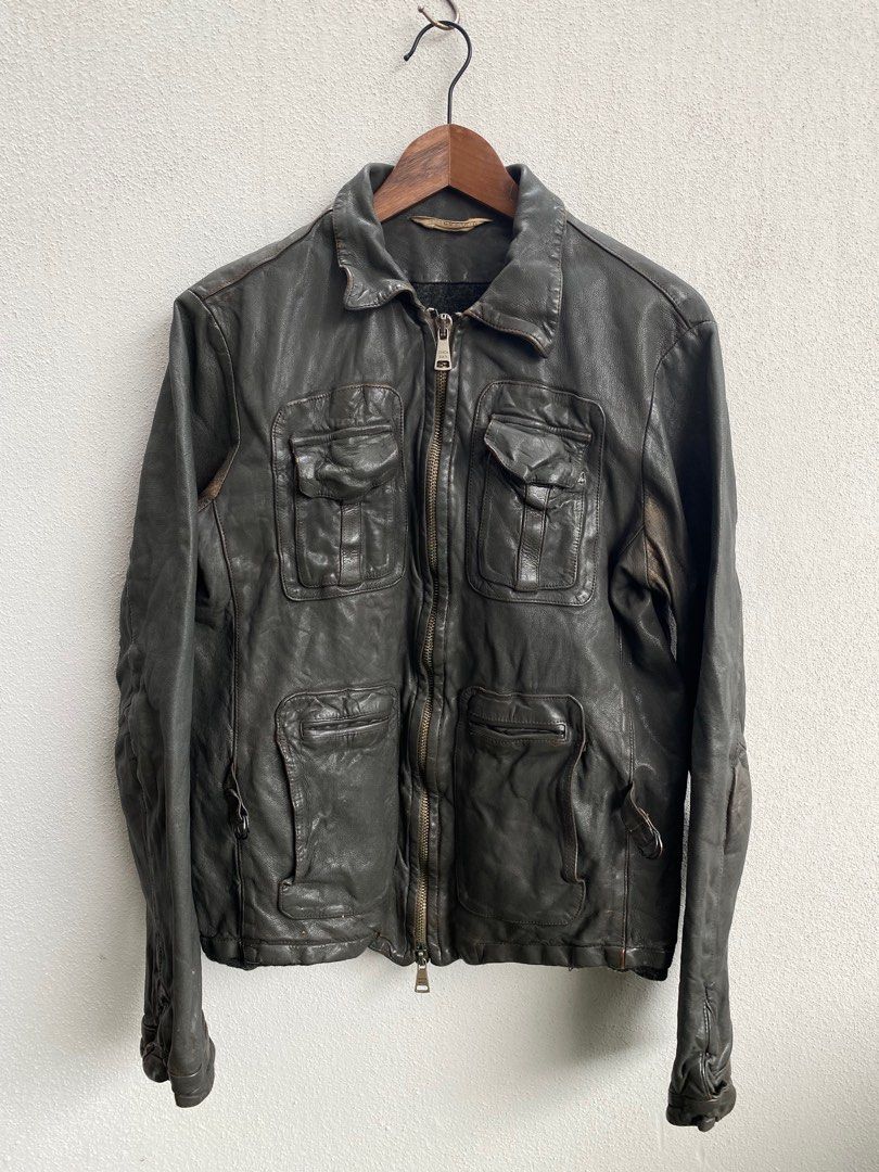 ジャケット・アウター Giorgio Brato leather jacket archive Giorgio Brato leather jacket archive