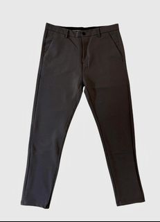 Gray Trousers/Slacks - 29