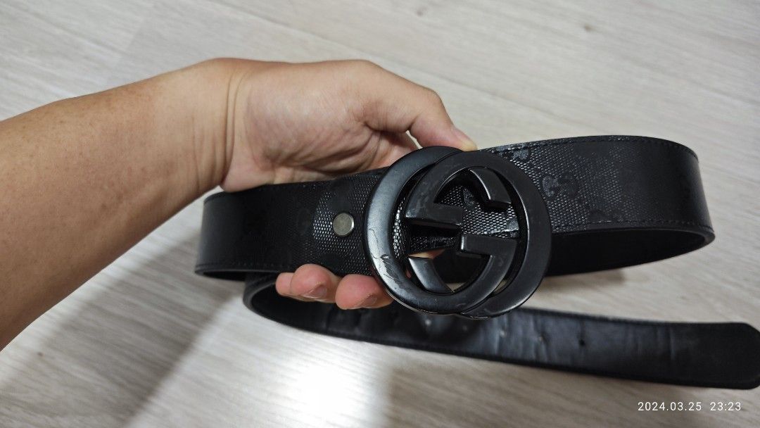 Gucci belt free Women s Fashion Watches Accessories Belts on Carousell