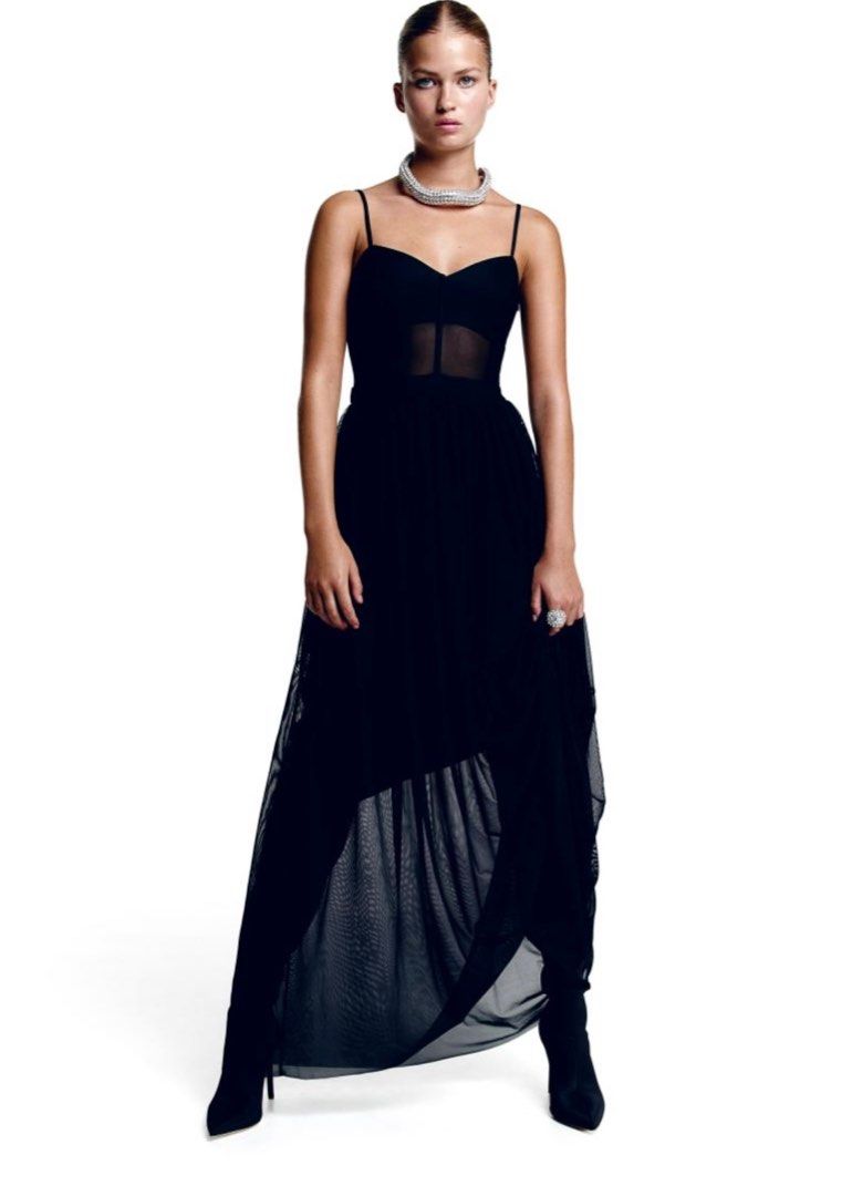 H&M Evening Dress, Women's Fashion, Dresses & Sets, Evening Dresses & Gowns  on Carousell