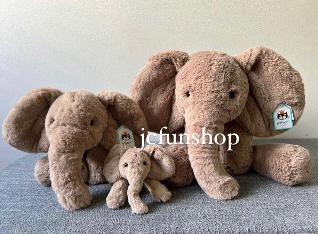 Smudge jellycat elephant store