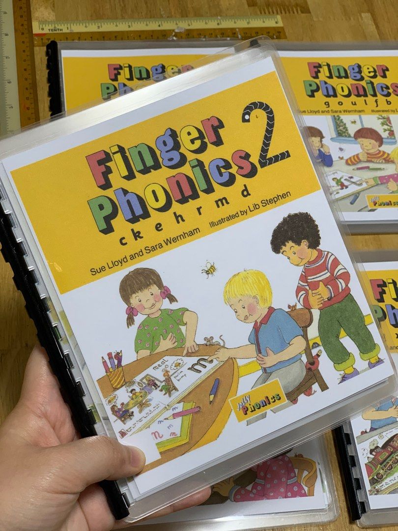 Jolly Phonics - Finger Phonics Complete Books 1-7, Hobbies