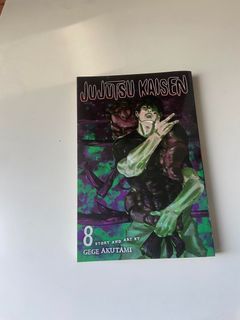jujutsu kaisen manga volume 8