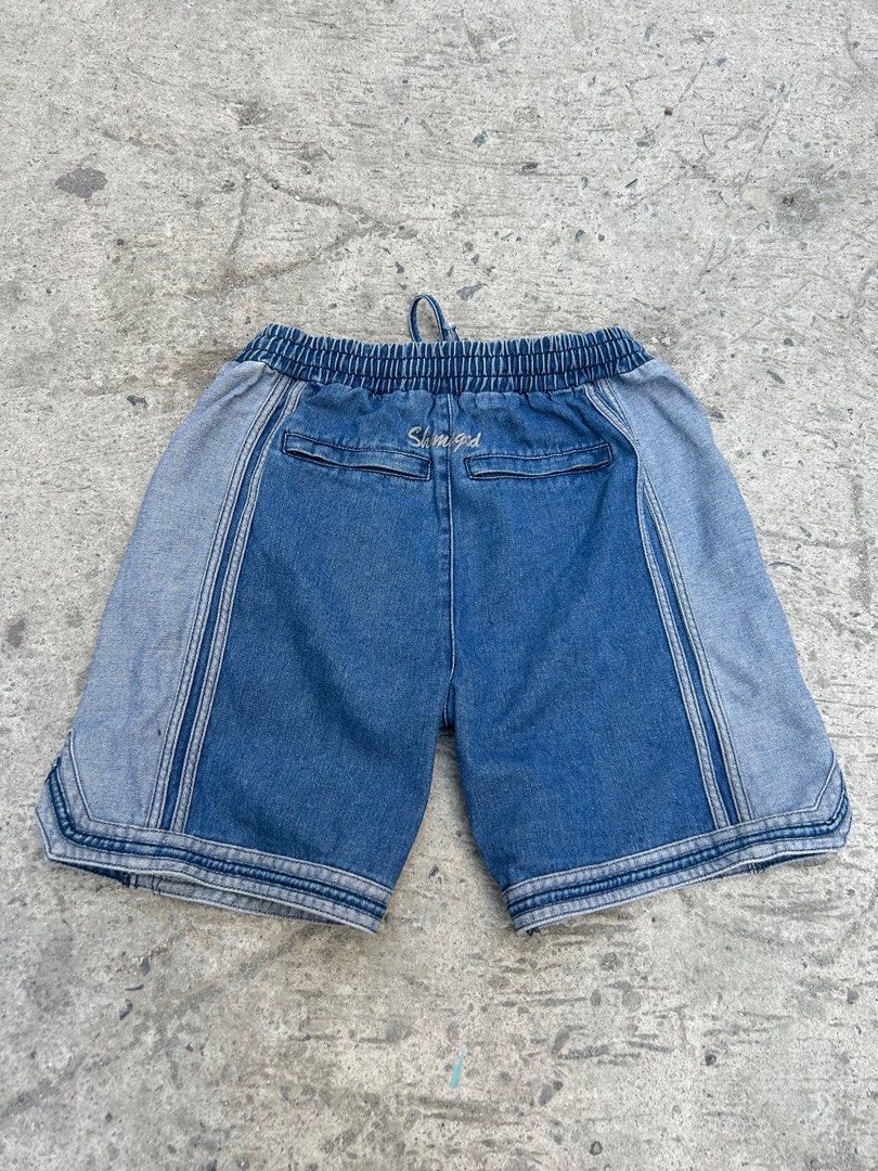 Just don lakers denim shorts top