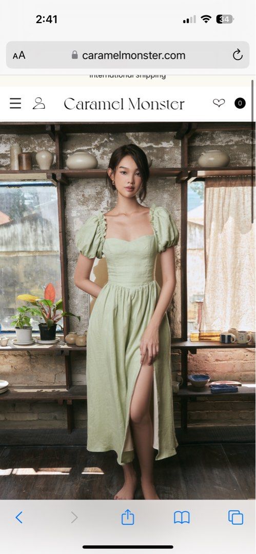 Kat midi dress top