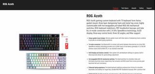 Keyboard - ROG Azoth