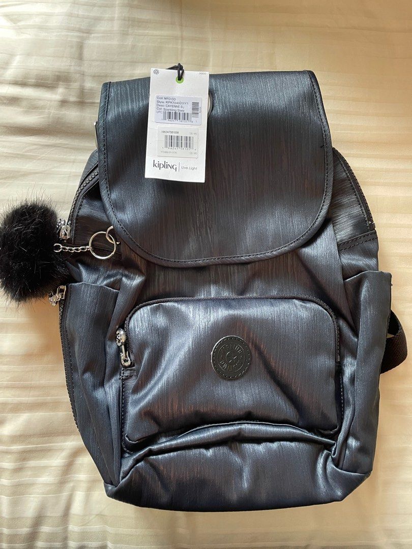 Kipling Cayenne S Sparkling Slate
