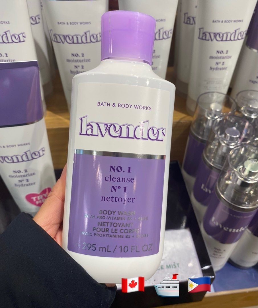 Lavender Body wash (Category: Bath) located in Balungao. Submitted by kateee21 (Listing ID 1294992845, Image 1). Description: 📌📌📌 Available for Preorder 🛳 Shipping from Canada 🇨🇦 to Philippines 🇵🇭 via sea cargo 📦; Local Shipping fee c/o buyer Disclaimer: We are not affiliated with or associated with the brand posted. Copyrights are reserved for the original brand owners. .
