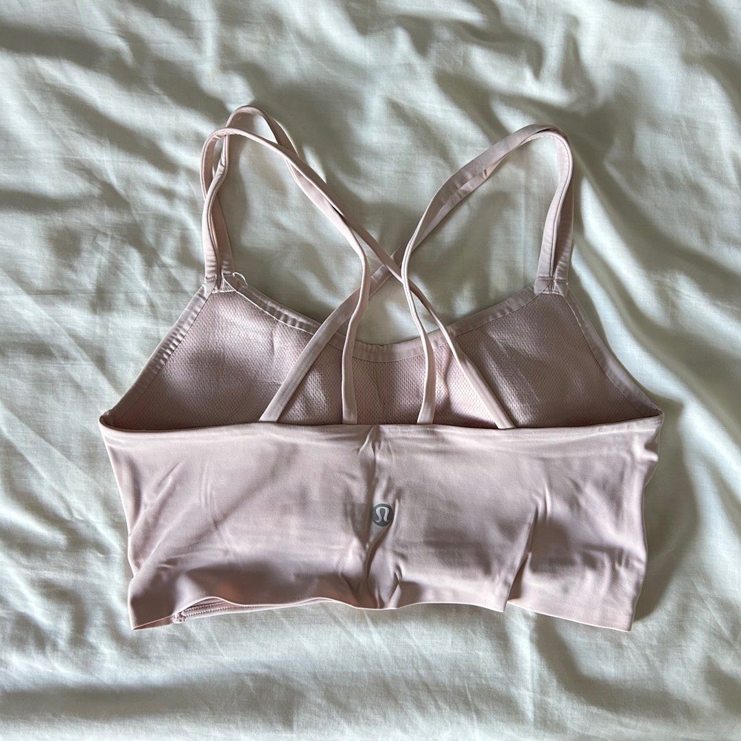 Lululemon BNWT In Alignment Straight Strap Bra - Ocean Air size 4, Women's  Fashion, Activewear on Carousell