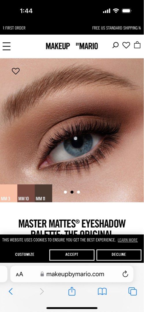 Master Mattes® Eyeshadow Palette: The Original