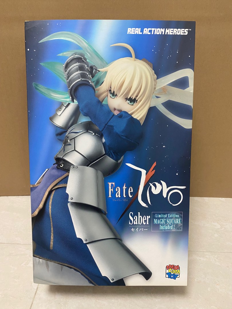 Medicom RAH 619 Saber Fate stay night 命運守護夜1/6 Zero (not Figma), 興趣及遊戲, 玩具&  遊戲類- Carousell