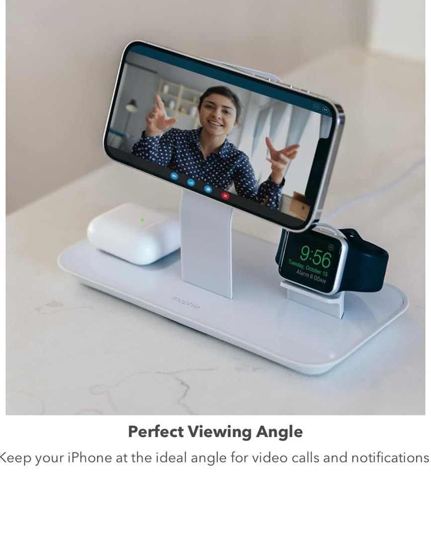 Mophie 3-in-1 Magsafe Wireless Charging Stand406091237908162565
