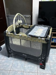 Multifunctional Baby Crib 🤎