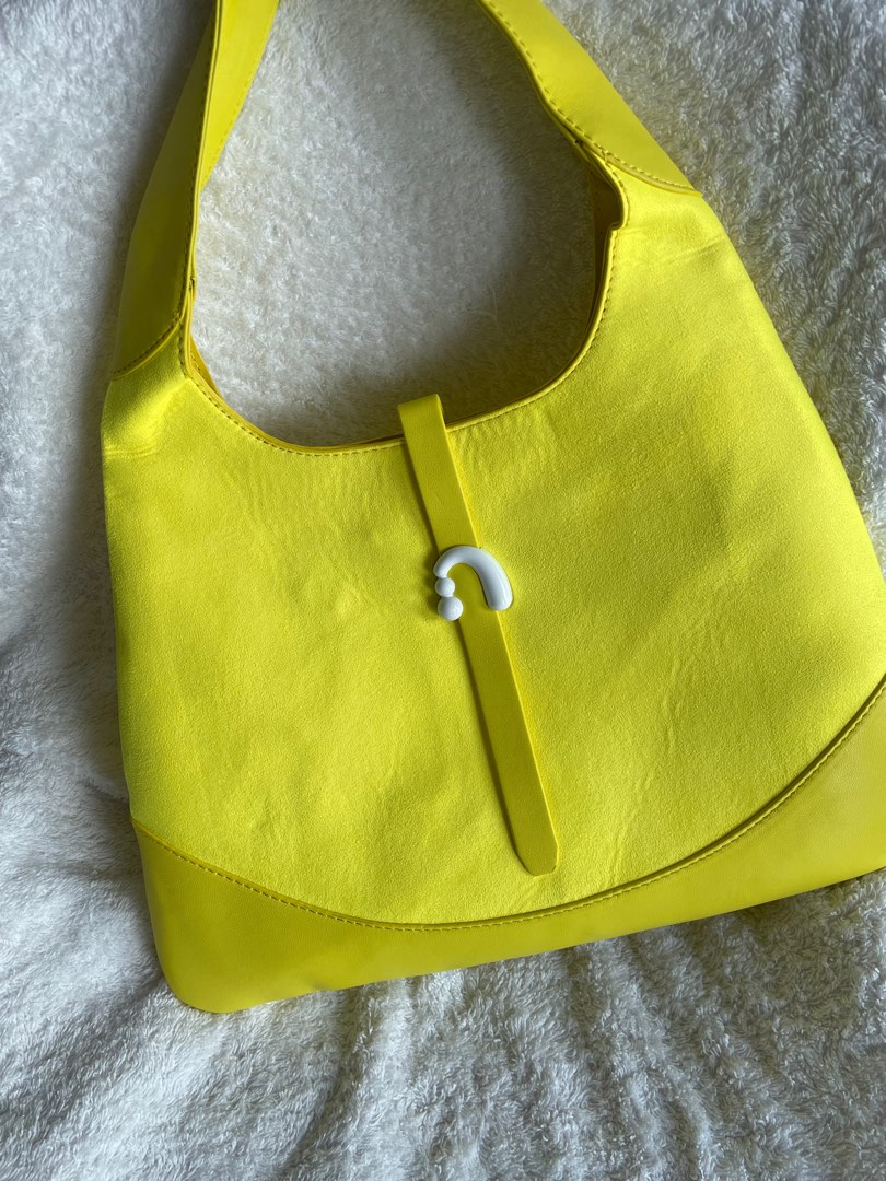 Neon yellow shoulder bag hotsell